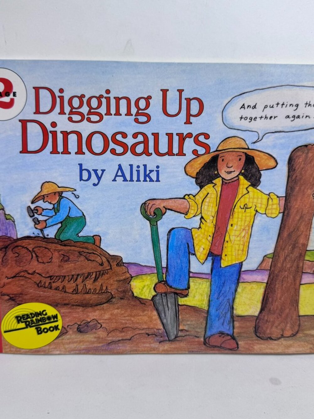 Digging Up Dinosaurs by Aliki Paperback Let's-Read-and-Find-Out ISBN 0064450783